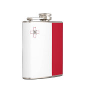 マルタ国旗 フラスク (右)