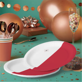 マルタ国旗 ペーパープレート