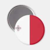マルタ国旗 マグネット (正面/裏面)