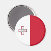 マルタ国旗 マグネット (正面/裏面)