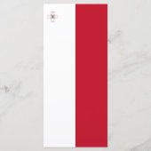 マルタ国旗 メニュー (裏面)