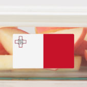 マルタ国旗 ラベル (貼付)