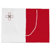 マルタ国旗 ラージペーパーバッグ (裏面)