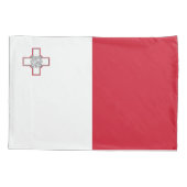 マルタ国旗 枕カバー (裏面)