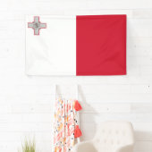 マルタ国旗 横断幕 (インサイチュ)