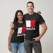 マルタ国旗 Tシャツ (ユニセックス)