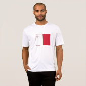 マルタ国旗 Tシャツ (正面フル)