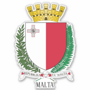 マルタ国軍愛国服 シール