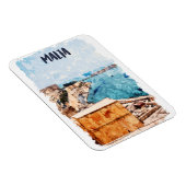 マルタ地中海のアイランドビュー マグネット (右側)