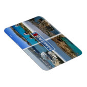 マルタ山 – バレッタ –  マグネット (右側)