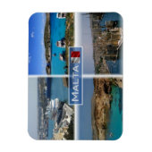 マルタ山 – バレッタ –  マグネット (縦)