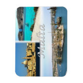 マルタ山 – バレッタ –  マグネット (縦)