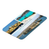 マルタ山 – バレッタ –  マグネット (左側)