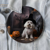 マルタ島のかぼちゃ ハロウィーン スケアリー 缶バッジ (インサイチュ)