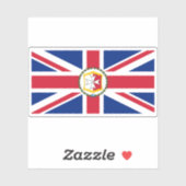 マルタ州知事国旗（1875年 – c.1898年） シール (シート)