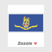 マルタ州知事国旗（1964年～1974年） シール (シート)