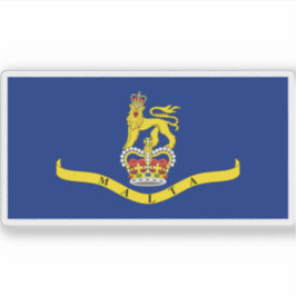 マルタ州知事国旗（1964年～1974年） シール