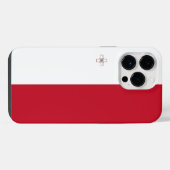 マルタ旗 iPhoneケース (裏面横)