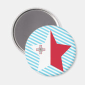 マルタ星 マグネット (正面/裏面)