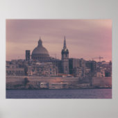 マルタ景観 ポスター (正面)