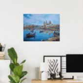 マルタ港のシーン1 ポスター (ホームオフィス)