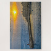 マルタ港の夕日。ジグソーパズル ジグソーパズル (縦)