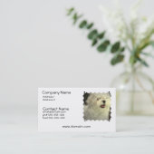 マルタ犬の名刺 名刺 (スタンド正面)