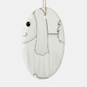 マルタ犬 セラミックオーナメント (右)