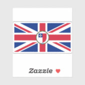 マルタ県国旗（1943年～1964年） シール (シート)