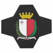 マルタ紋章 サッカーボール (フラット)