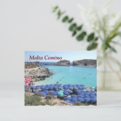 マルタ諸島 ポストカード (スタンド正面)