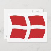 マルタ軍隊国旗の主権はがき ポストカード (正面/裏面)