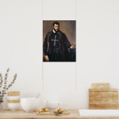 マルタ騎士ポートレート ポスター (キッチン)