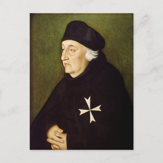 マルタ騎士1534年 ポストカード (正面)