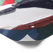 マルタ魚釣りボーツアットマーザックスロークハーバー ポスター (角)