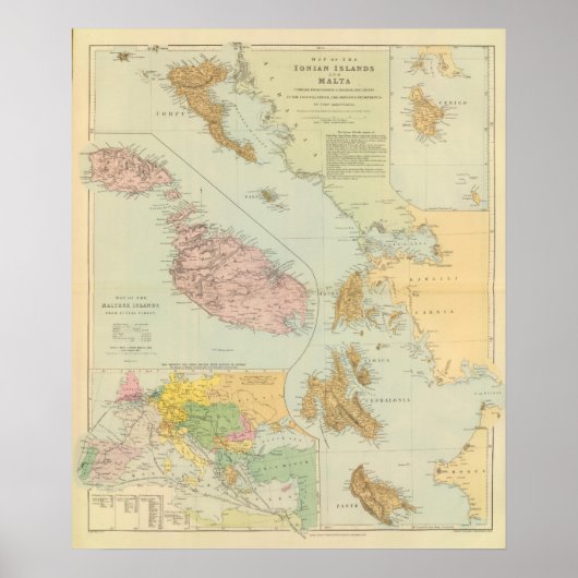 マルタ・イオニア諸島 ポスター (正面)