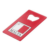 マルタ クレジットカード栓抜き (正面アングル)