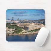 マルタ・バレッタの砦マノエルとスリエマ マウスパッド (マウス)