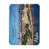 マルタ・バレッタの砦マノエルとスリエマ マグネット (縦)