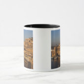 マルタ、バレッタ、ロワーバラッカからの港湾 マグカップ (中央)