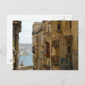 マルタ – バレッタ – 高通り ポストカード (正面/裏面)