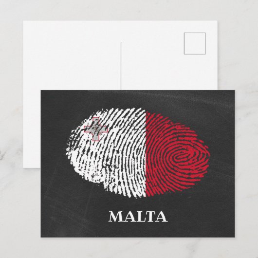 マルタ ポストカード (正面/裏面)