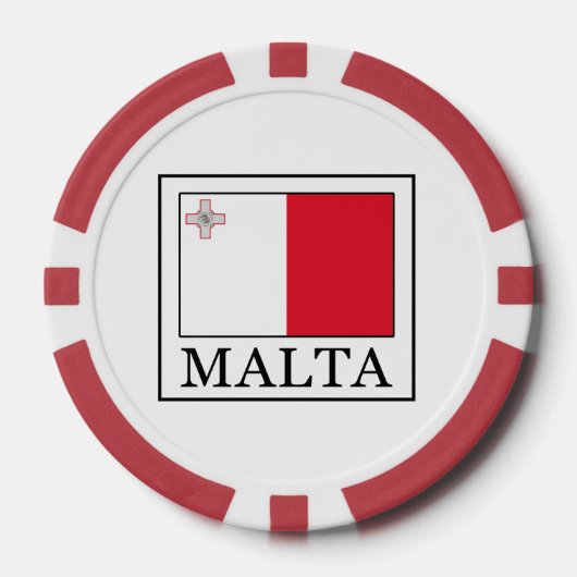 マルタ ポーカーチップ (正面)