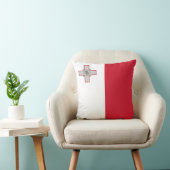 マルタ(マルチーズ)フラグ クッション (椅子)