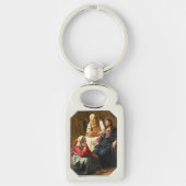 マルタ・メタル・キーチェーンの家のキリスト キーホルダー (正面)