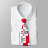 マルタ、モルディブのの海軍ジャック旗 ネクタイ (タイ)