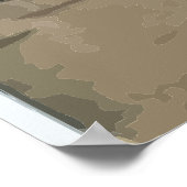 マルタ – ライブラリ，ヴィンテージ ポスター (角)