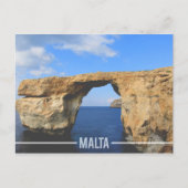 マルタ, Azure Window Gozo ポストカード (正面)