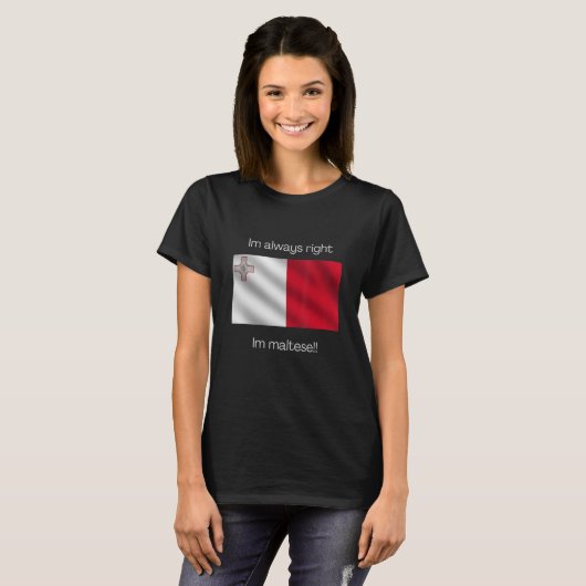 マルタ Tシャツ (正面フル)