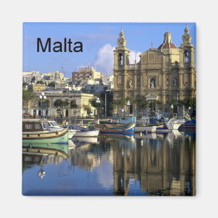 マルタVallete港(St.K) マグネット